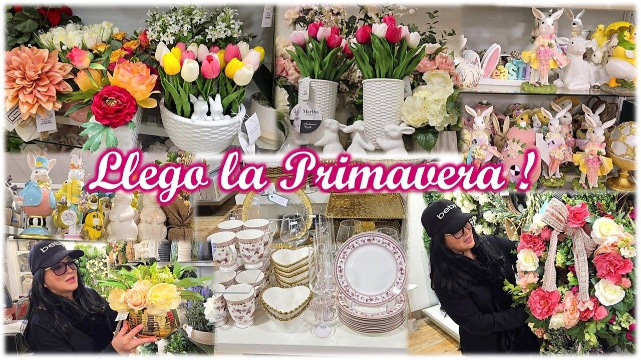 Buscando Decoración de Primavera para mi hogar🌷HOMEGOODS PRIMAVERA 2026 🌸