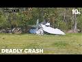 Plane crashes near airport, killing pilot