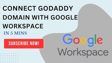 How to Connect Godaddy Domain to Google Workspace (2025) Full Guide | Godaddy with Google Workspace