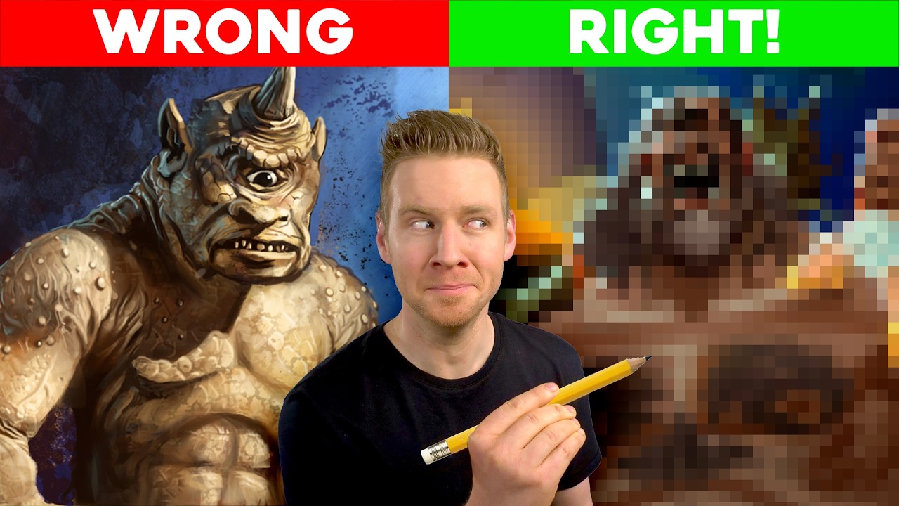 Depicting Mythological Creatures: Sticking to Original Text