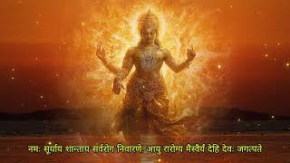 Om Hrim Suryay Namah | Surya Mantra 108 Times With Lyrics | Powerful Surya Mantra For Success