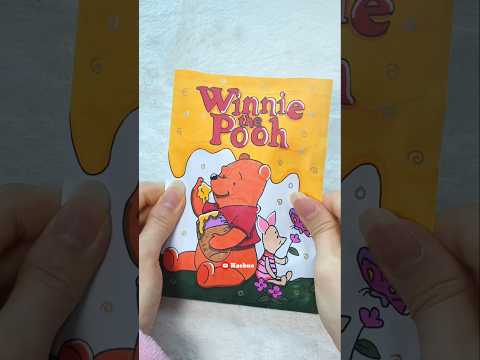 Winnie <strong>the</strong> Pooh <strong>blind</strong> bag unboxing asmr 곰돌이푸 블라인드백 #papercraft #blindbag #papersquishy #paperdiy