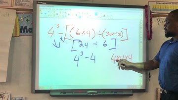 Order of Operation Using Brackets