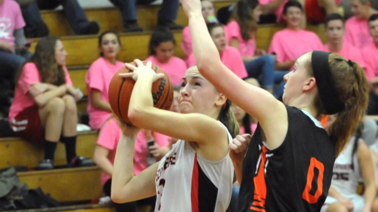 Belvidere girls basketball junior Adrienne Amey scores her 1,000th