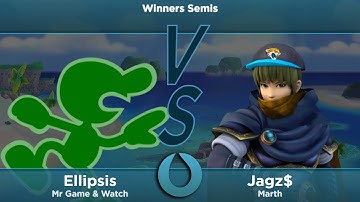Undertow 2023 WS - Ellipsis (Mr. Game and Watch) vs Jagz$ (Marth)