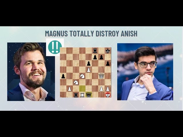 When Anish Giri CRUSHED Magnus Carlsen 