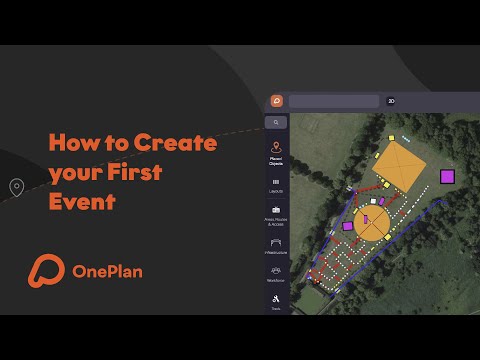 Create Your First Event with One Plan