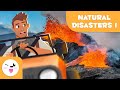 NATURAL DISASTERS for kids - EARTHQUAKE 🌋 VOLCÁN 🌊 TSUNAMI 🌀 HURRICANE 🌪️ TORNADO 🔥 WILDFIRE