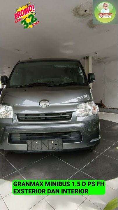 Gran Max Minibus 1.5 D PS FH 2021|| Exsterior Dan Interior, Grey [Astra Daihatsu Riau ] Indonesia