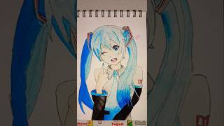 Drawing of Hatsune Miku#hatsunemiku#art#drawing#shorts#viral