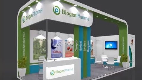 Exhibition stand modeling in 3D MAX Part-4