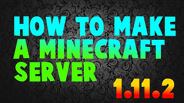How to make a Minecraft server 1.11.2 - April 10, 2017