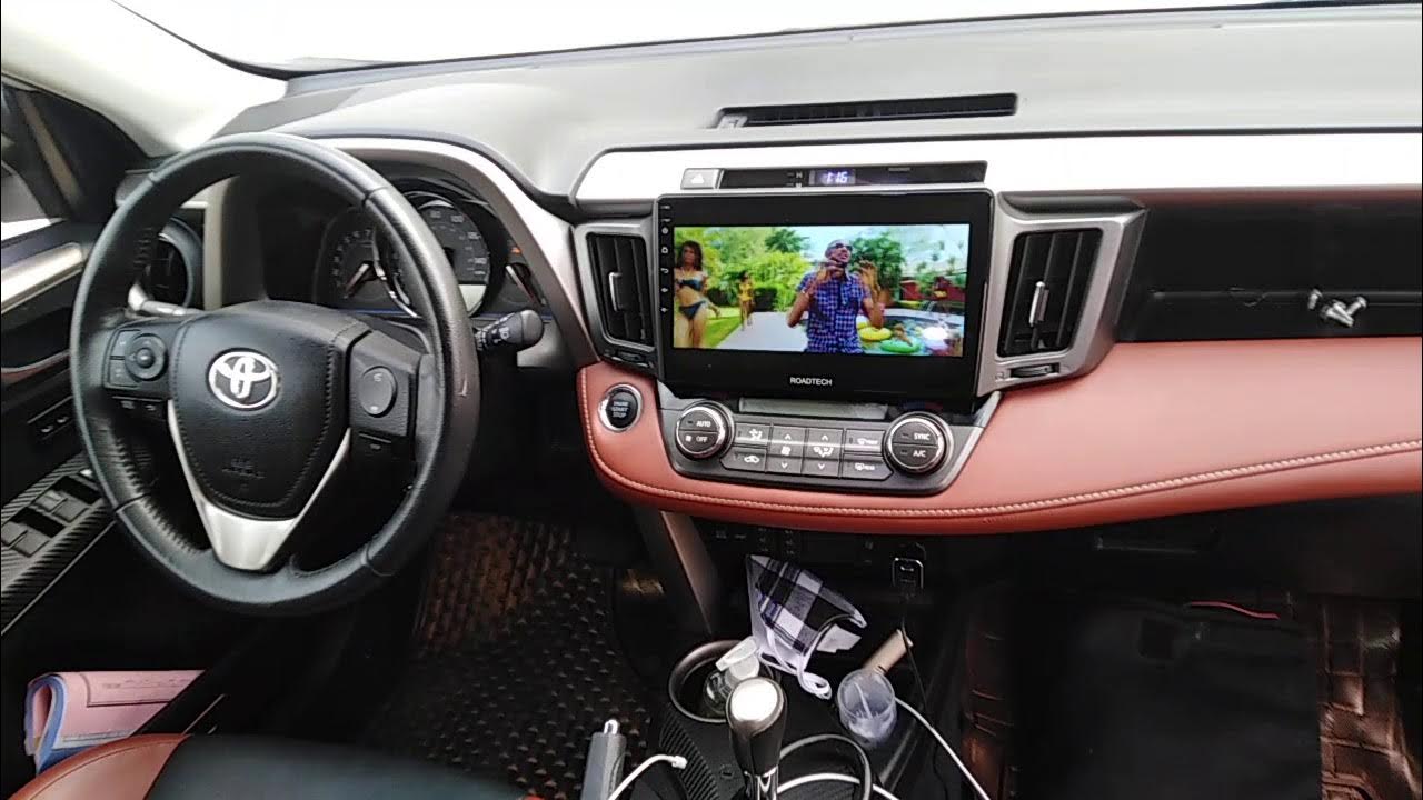 Toyota RAV4 2015 ANDROID Radio Multimedia - YouTube