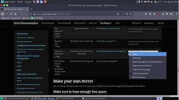How To Add Repository Parrot Security OS