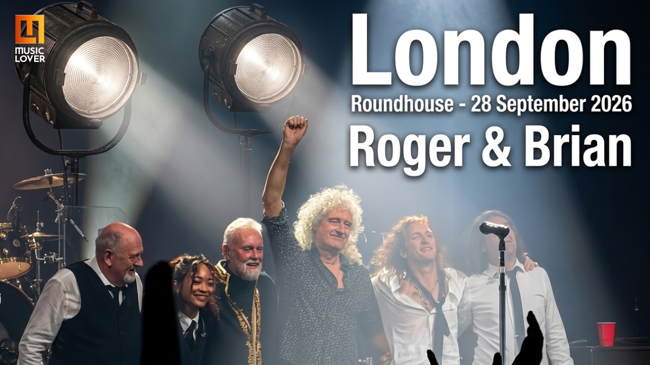 Roger Taylor & Brian May  - We Will Rock You / Radio Ga Ga | Roundhouse London | 28 Sept 2026