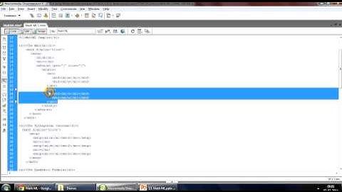 HTML5 Tutorial For Beginners - part 14 of 16 - Math ML