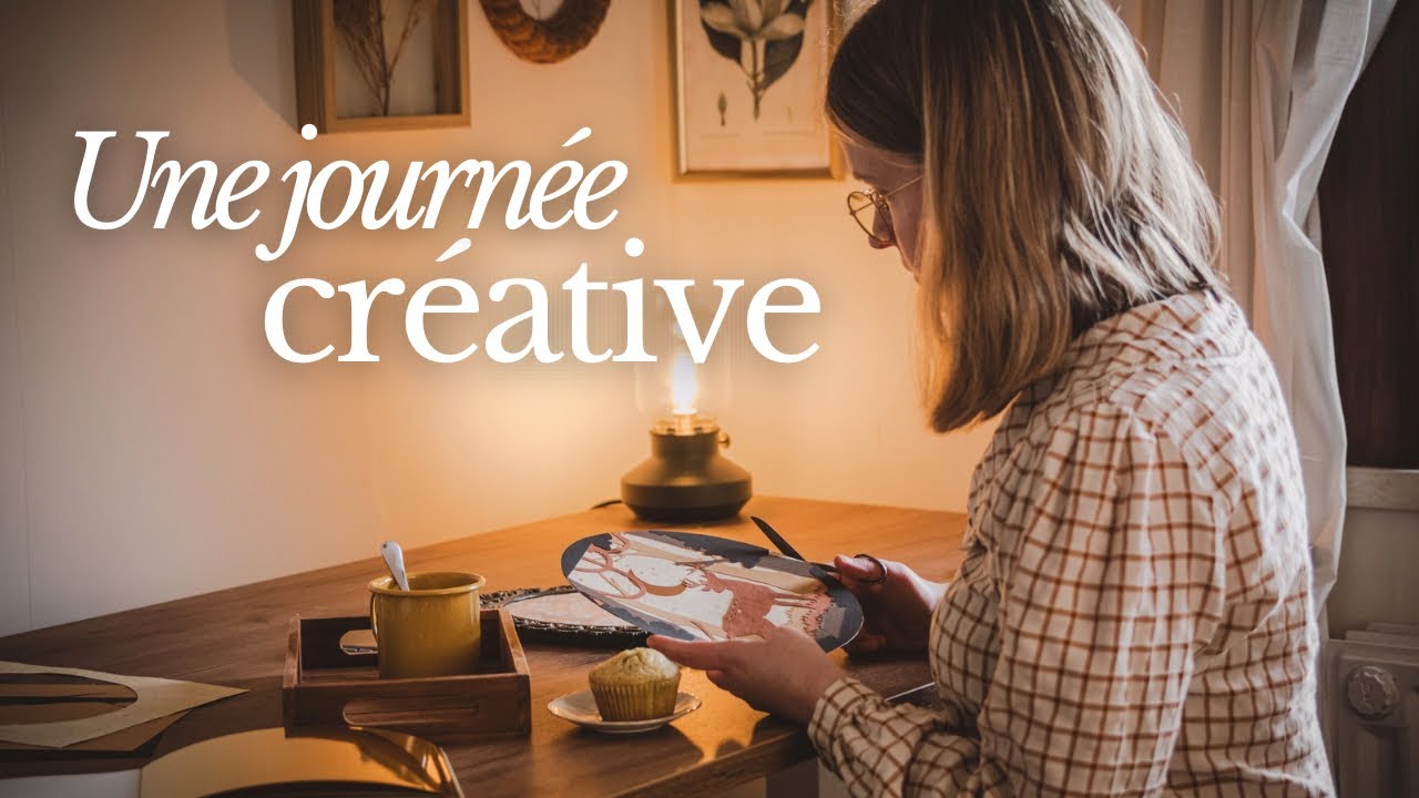 Créer dans mon nouvel atelier | Muffins au citron et déco de cadres 🍋