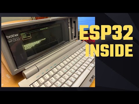 I hacked a Typewriter to run my own code! Brother Word Processor 