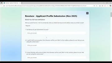 Revature Application Assessment sends in mails.so apply quickly #trending #video #software #jobs