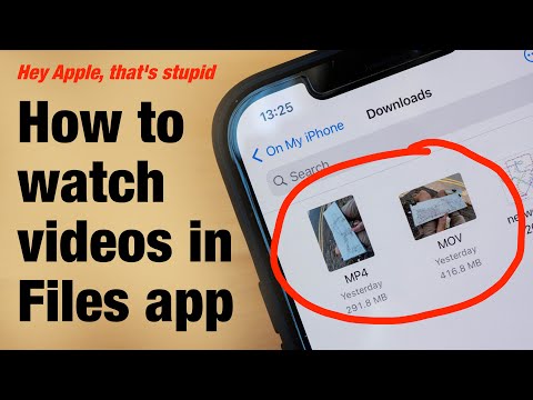 Video: Přehrává iPad videa mp4?