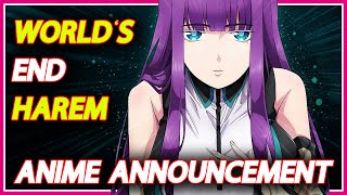 World's End Harem Anime Adaptation 2021 | Anime News | Shuumatsu no Harem