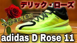 adidas D Rose11【アディダス Dローズ11】元MVPデリック・ローズNBA着用モデル（着用レビュー）バッシュ