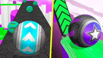 Amazing Levels in Going Balls Reverse VS Gyrosphere Balls Reverse 🔥SpeedRun Gameplay Part 31