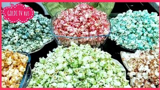 Самый вкусный Разноцветный Попкорн в мире!How to make Popcorn