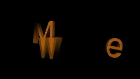 My first 3D animation