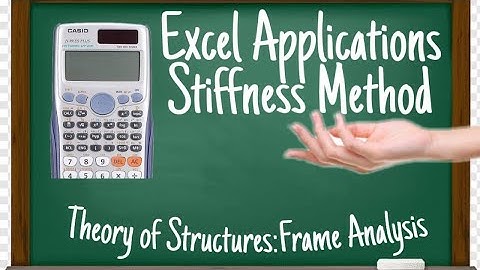 Frame Analysis using Stiffness Method