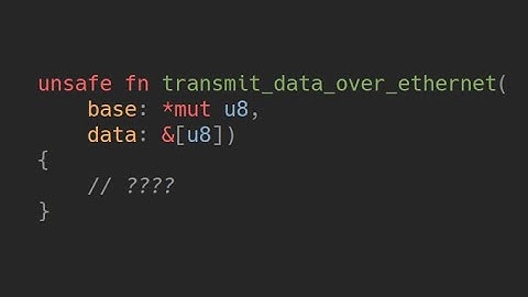 Writing an ethernet driver in rust for my own OS