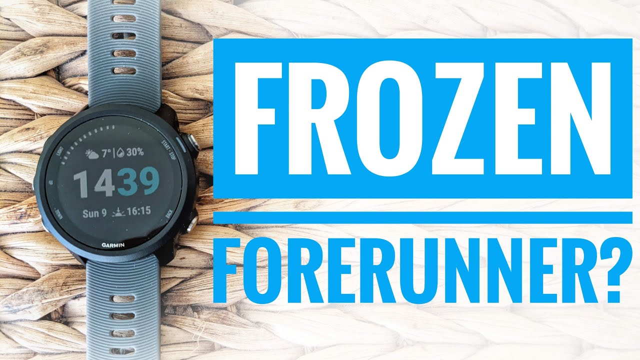 How to Fix a Frozen or Stuck Forerunner GPS Watch #shorts - YouTube