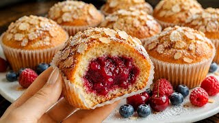 You Will Cook This Muffins Every Day! Soft and Fluffy Muffins Recipe .No Mixer Recipe. screenshot 1