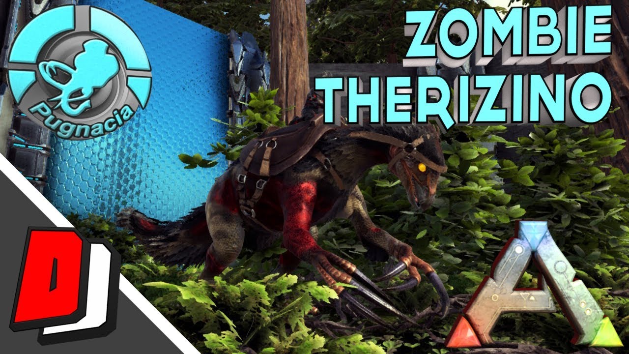 ARK Poopcano Evolved - Zombie Therizino Tame - Pooping Evolved Gameplay - E25