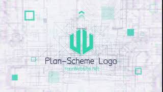 Blueprint Scheme Logo - Free Download After Effects Templates