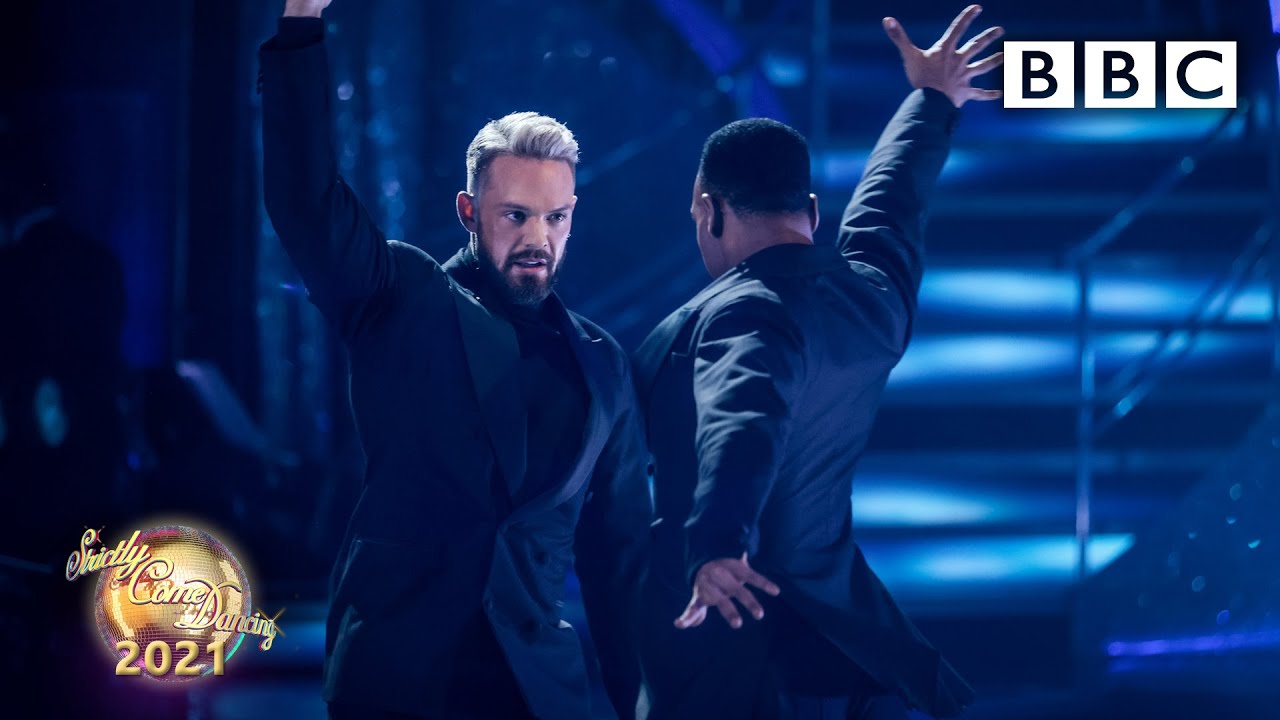 John Whaite and Johannes Radebe Tango to Blue Monday by New Order ✨ BBC Strictly 2021 pic