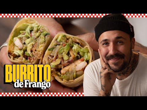 BURRITO DE FRANGO! COMIDAS MEXICANAS EP02