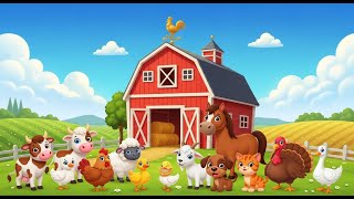 Discovering Farm Animals And Their Homes Fun Learning Video For Kids