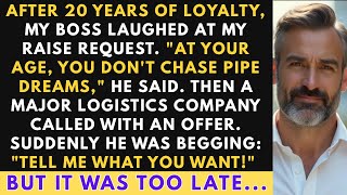 After 20 Years of Loyalty, My Boss LAUGHED at My Raise Request - Then BEGGED When I Left for $135K