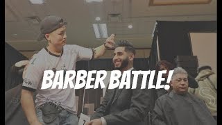 MY FIRST BARBER BATTLE EVER!!!