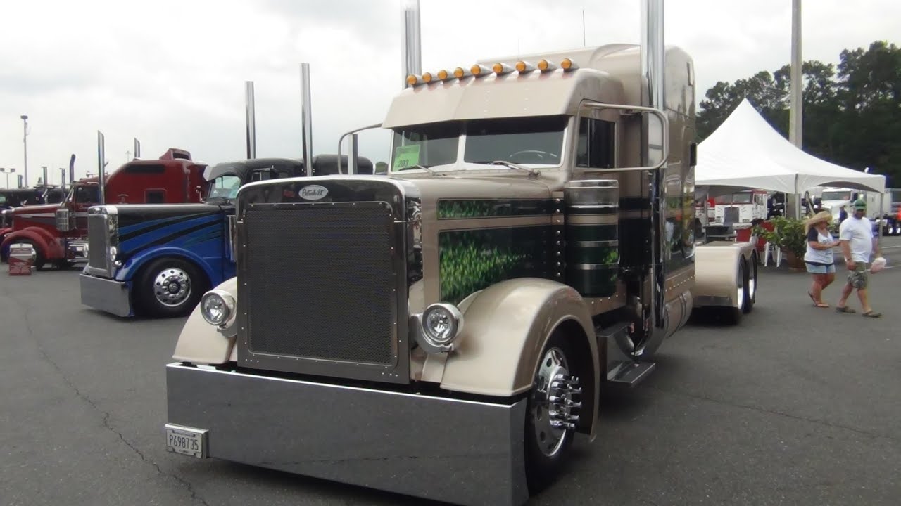 Custom Peterbilt At I75 Chrome Shop Truck Show YouTube