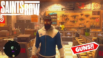 Saints Row - All Weapons Showcase, Camos and Customisation (Weapon Guide)