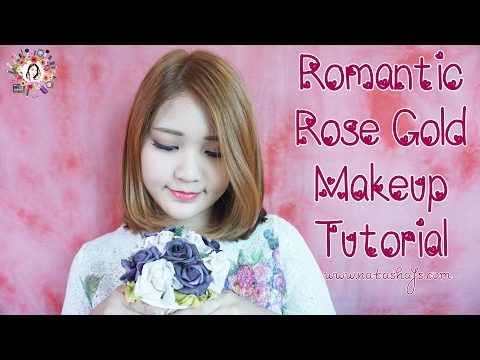 [Violet Brush] Romantic Rose Gold Makeup Tutorial for Valentine's Date