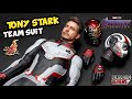 Hot Toys TONY STARK Team Suit Iron Man Avengers Endgame Review BR / DiegoHDM