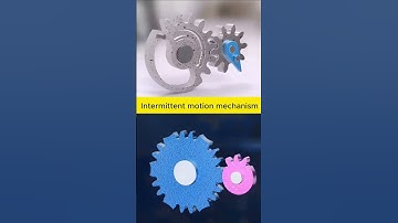 Intermittent motion mechanism||Mechanical mechanism #3d #shorts #engineering #solidworks #animation