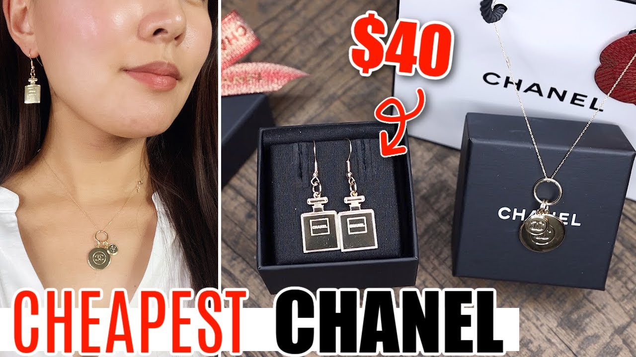 CHEAPEST CHANEL JEWELLERY! Convert $40 Chanel charms into necklace/earrings  etc! 
