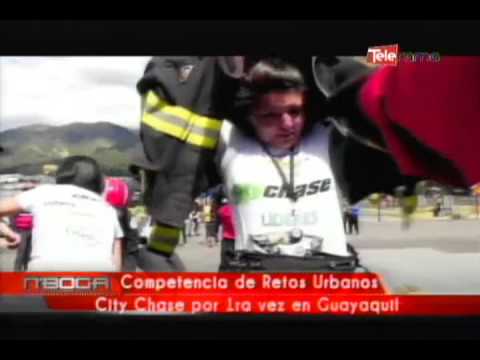 Competencias de Retos Urbanos City Chase por 1ra vez en Guayaquil