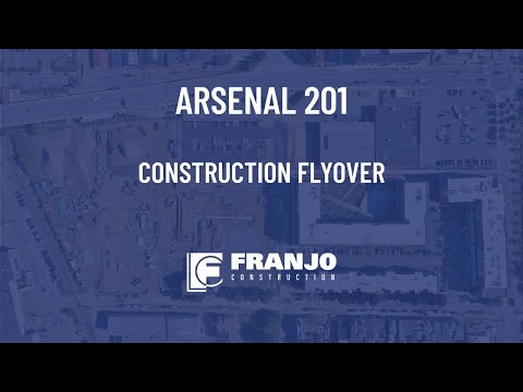 Arsenal 201 Apartments - Construction Flyover