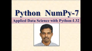 NumPy Broadcasting LEC32