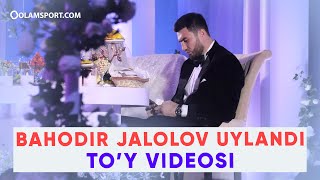 Bahodir Jalolov uylandi! To'ydan VIDEO